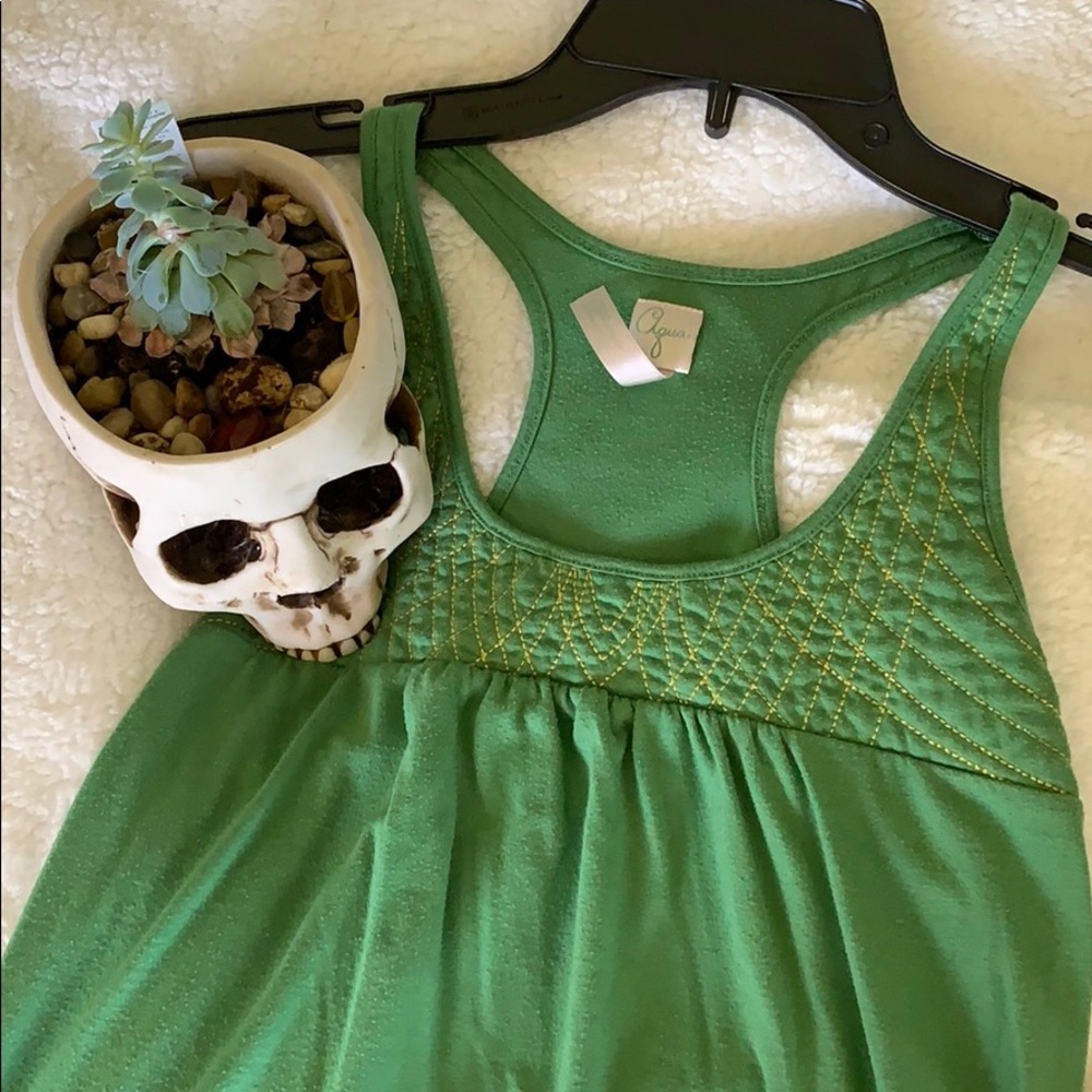 Green Tank Top